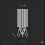 Menhir - Tensión entre lo ancestral y el futuro.
